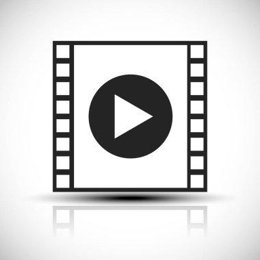 Film, film üretimi için basit konsept grafik
