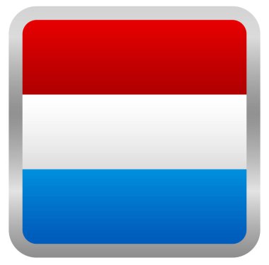 Hollanda Meydanı bayrağı vektör simgesi-Hollanda bayrağı