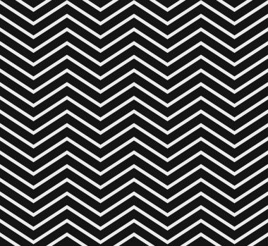 Siyah ve beyaz Chevron desen (sorunsuz bir şekilde tekrarlanabilir)