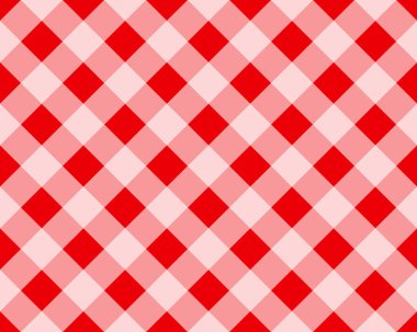 Kırmızı ve beyaz (yinelenebilir ekose deseni)