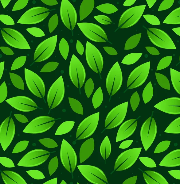 Leaves Pattern Illustration Background — Stock Photo, Image