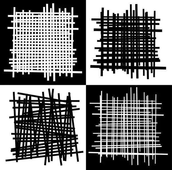 Αφηρημένες γραμμές μοτίβο. Τοποθετούνται τυχαία, Τεμνόμενες γραμμές. — Φωτογραφία Αρχείου