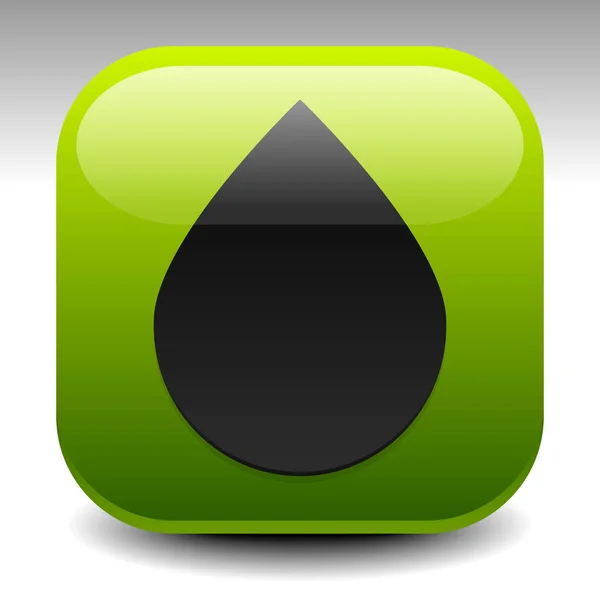 Oil Drop Icon Artistic Raster Illustration — Stock Photo, Image