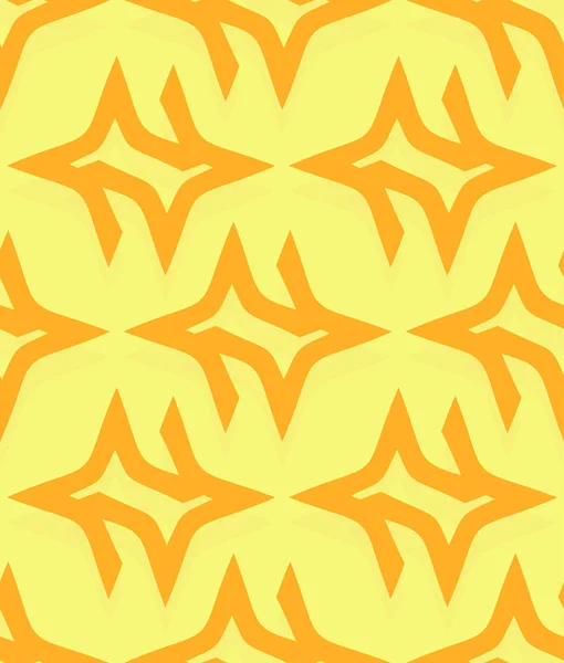 Herhalend patroon gemaakt van puntige vormen. Bewerkbare graphi — Stockfoto