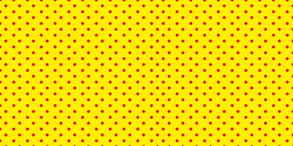 Duotoon, rood, Yellow pop art, polka dot, gestippelde patroon. — Stockfoto