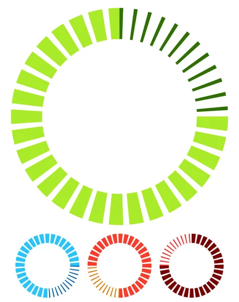 Formes de préchargement ou de tampon, éléments circulaires, symboles. Utilisateur int — Photo