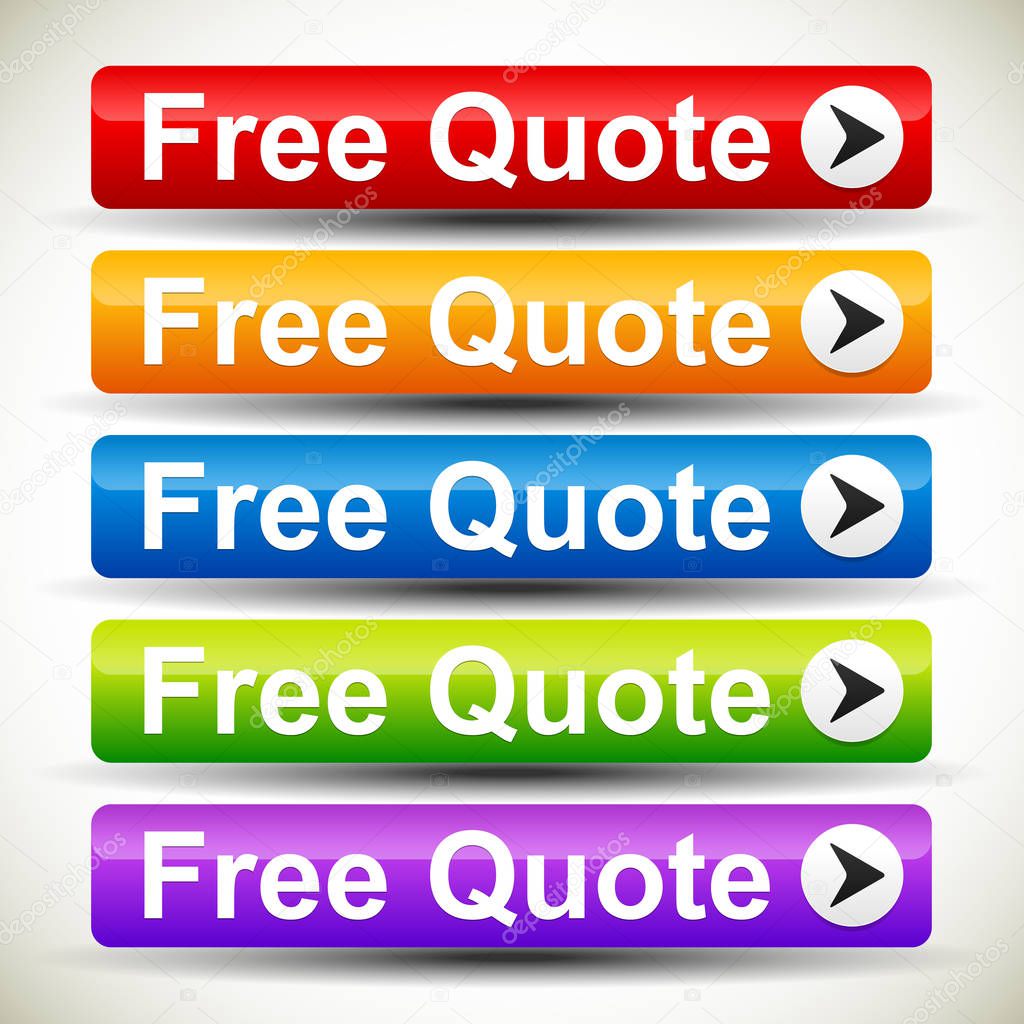 Colorful free quote call to action buttons