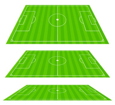 3D futbol alan uçaklar