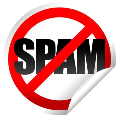 kelime spam ve yasağı bulunan etiket oturum açın