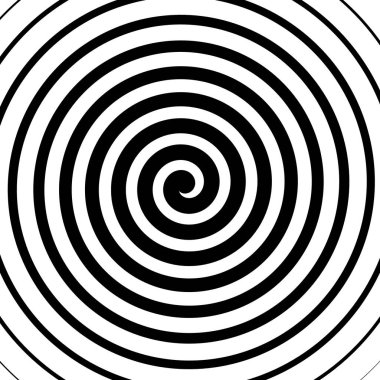 Kıvrım, sarmal, eşmerkezli çizgiler, dairesel hareket, geri döndürme