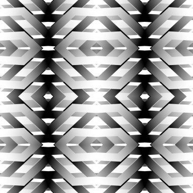 Soyut gri, siyah ve beyaz geometrik desen. düzenlenebilir