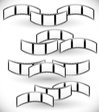 Film karesi, film alır. Fotoğrafik kompozisyonları kümesi.
