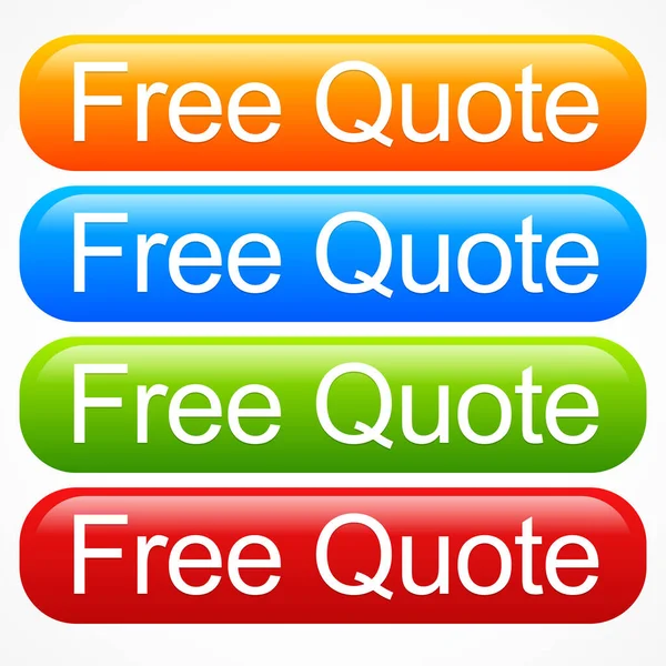 Vivid quote buttons — Stock Photo, Image