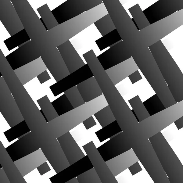 十字架、黒と w を重複で抽象的な幾何学模様 — ストック写真