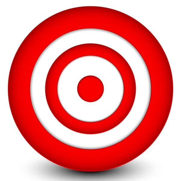 Red target — Stock Photo, Image