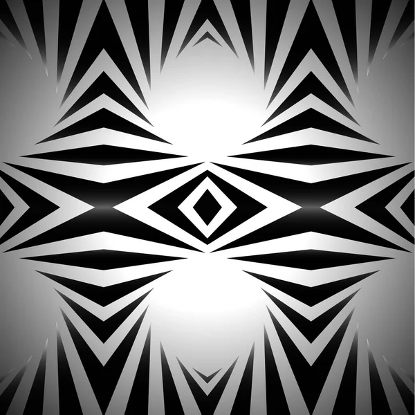 Abstraktes Muster, Hintergrund in schwarz-weiß. — Stockfoto