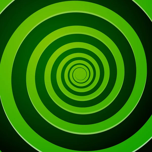 Зеленый спиральный фон — стоковое фото