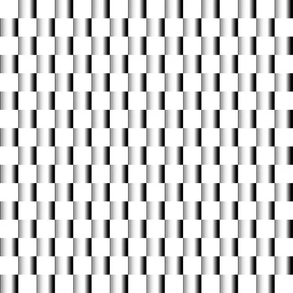 Carrés motif géométrique abstrait. Niveaux de gris, répétition transparente — Photo