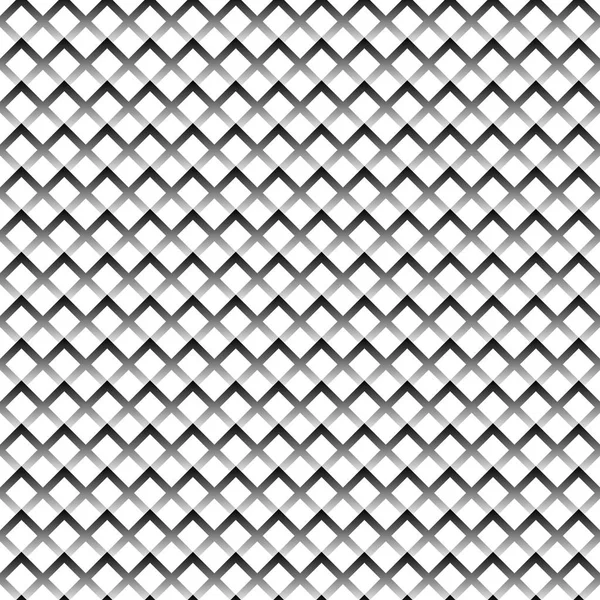 Patrón sin costuras hecho de cuadrados con rellenos de gradiente. Negro y —  Fotos de Stock