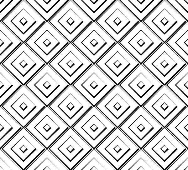 Kvadratiskt mönster-serien. Sömlöst repeterbara illustration — Stockfoto