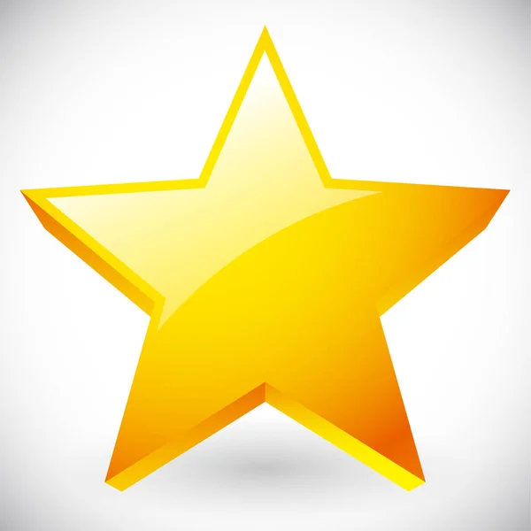 Star graphics - Star, favorite Icon, 5-pointed star. — Stock Photo, Image