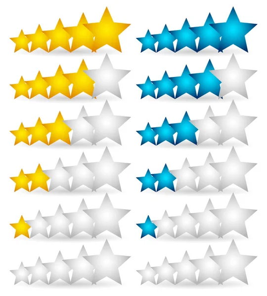 Hvězda, hodnocení prvek. Systém hodnocení pro zpětné vazby, hodnota, goo — Stock fotografie