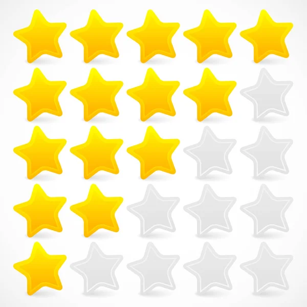 Five Star Rating — Stock Photo, Image