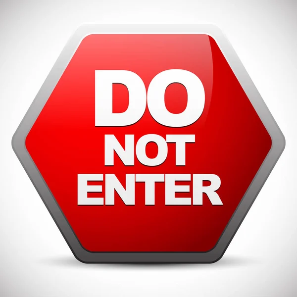 Nie wejścia, stop, zakaz koncepcja znaki — Zdjęcie stockowe