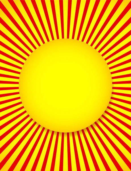 Abstract Sun background with Rays, Beams — Stock Photo, Image