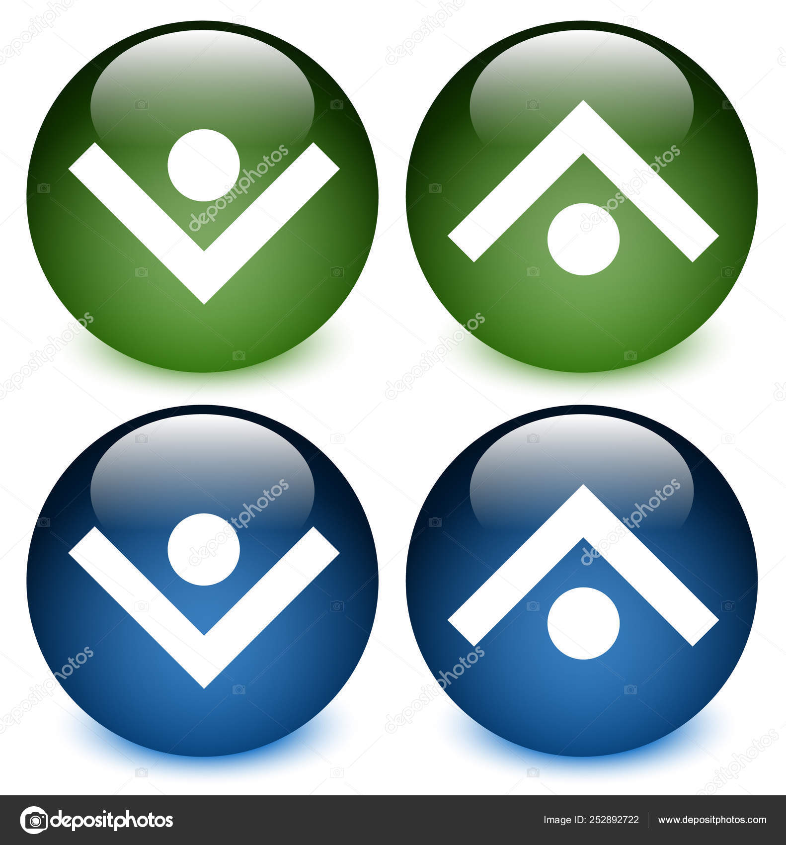 Up-Down arro buttons. Scroll up, scroll down. Stock Photo by ©vectorguy ...