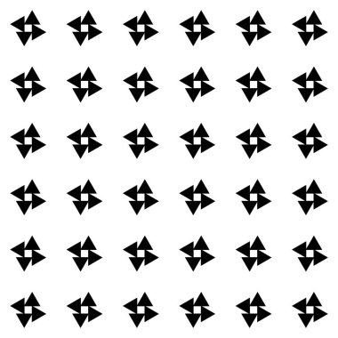 Soyut desen üçgen ile. Yinelenebilir renk örneği.