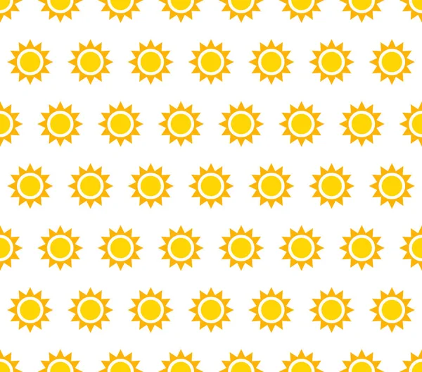 Repeatable pattern, background with small sun shapes — Stock Photo, Image