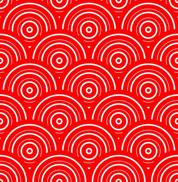 Modèle abstrait avec des cercles rouges. modifiable  . — Photo