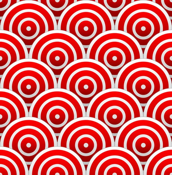 Modèle abstrait avec des cercles rouges. modifiable  . — Photo