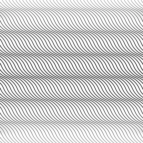 Vågig, böljande linjer. Abstrakt — Stockfoto