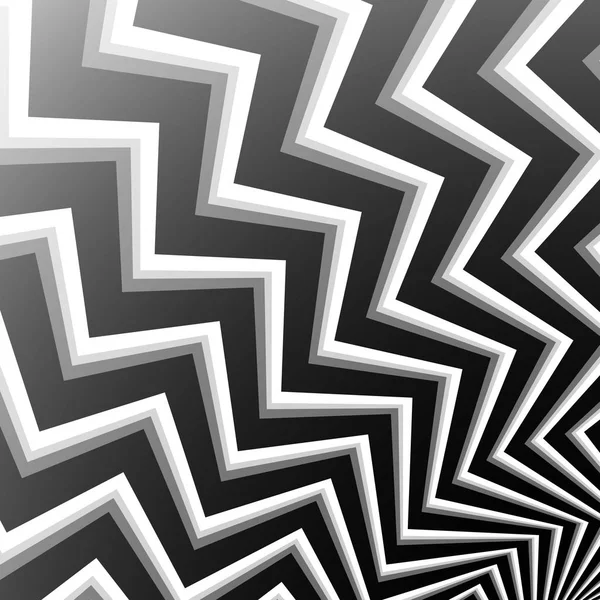 Zigzag vormen abstracte achtergrond. Bewerkbare illustratie. — Stockfoto