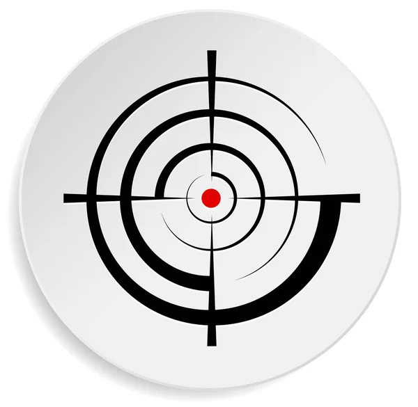 Crosshair, reticle, viewfinder, target graphics — Stock Photo, Image