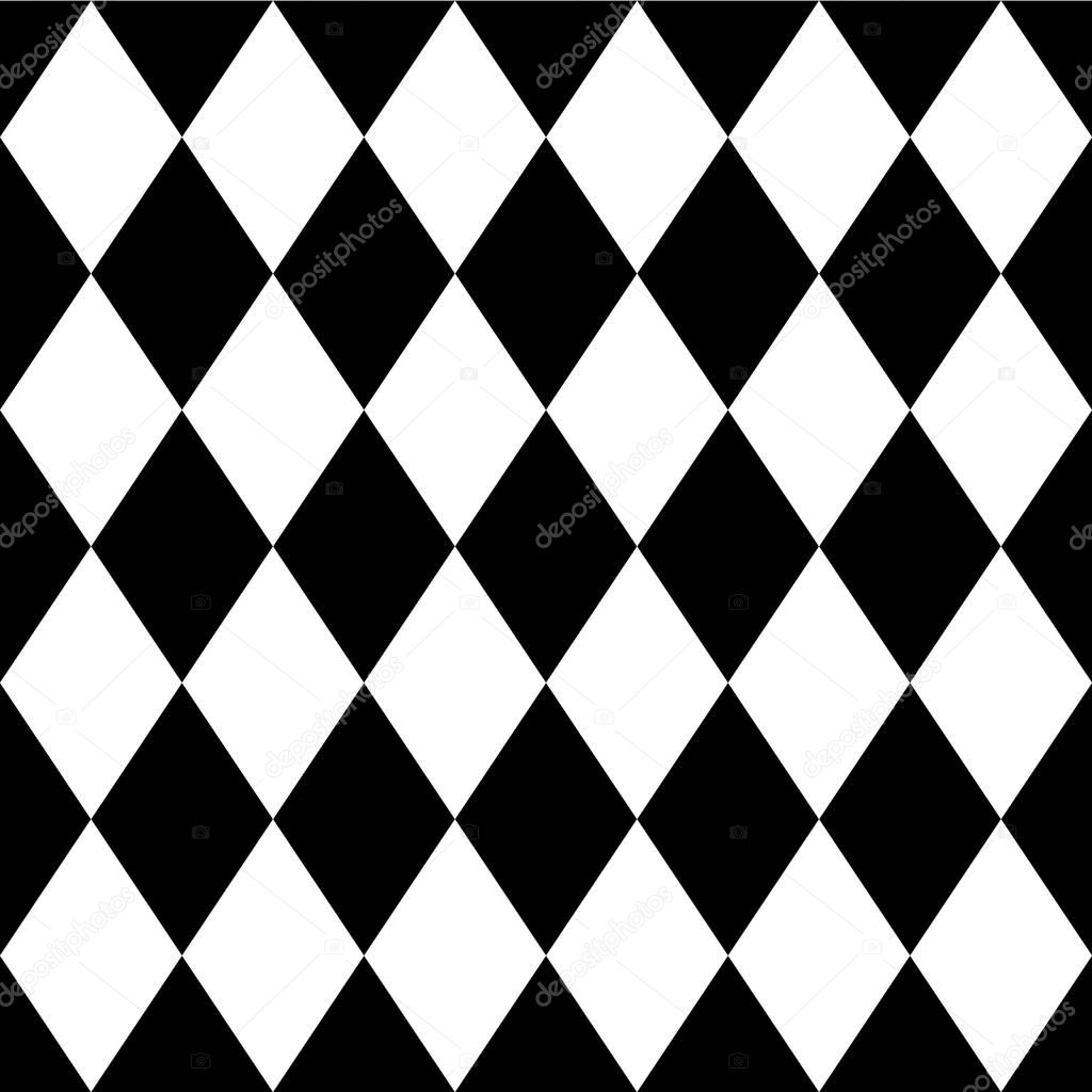 Tilted, diagonal squares, rhombus pattern. (repeat it seamlessly