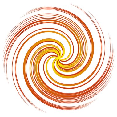 Spiral, girdap, girdap soyut eleman