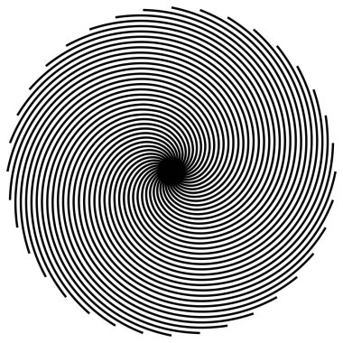 Spiral, girdap, girdap şekli