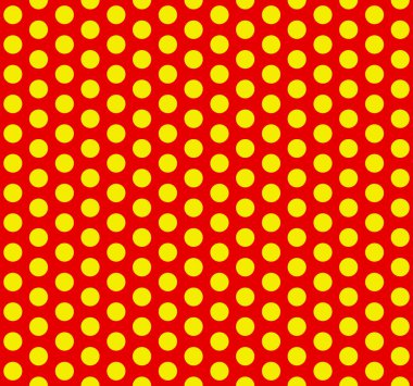 Noktalı, polka nokta, pop-art deseni (sorunsuz tekrarlanabilir)
