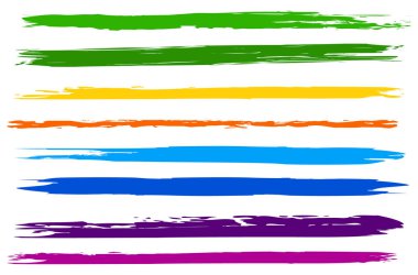 Grungy vektör fırçaları