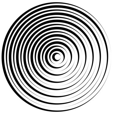 Soyut geometrik siyah beyaz, gri tonlama grafik öğesi