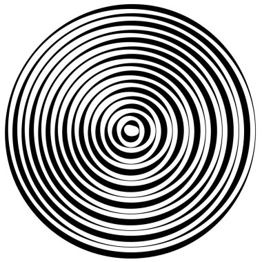 Soyut geometrik siyah beyaz, gri tonlama grafik öğesi