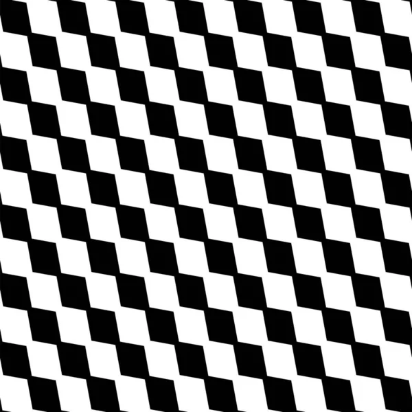 シームレスに繰り返し可能な幾何学的な黒と白、モノクロのパット — ストックベクタ