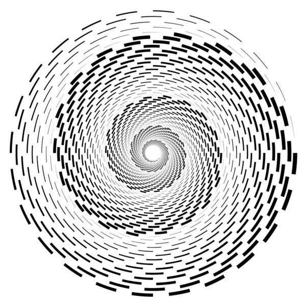 Espiral, círculo de redemoinho —  Vetores de Stock