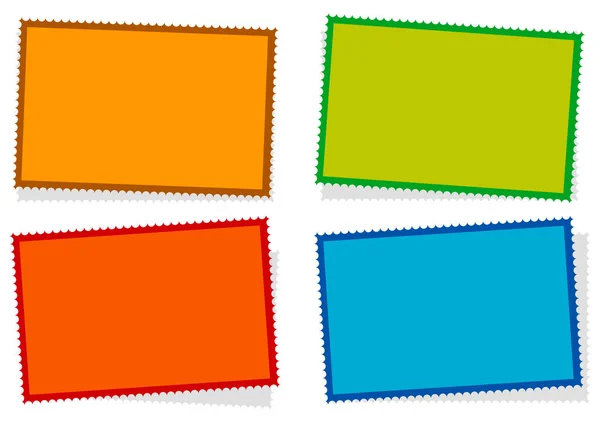 Wysyłka, stempla pocztowego element graficzny na białym tle — Wektor stockowy