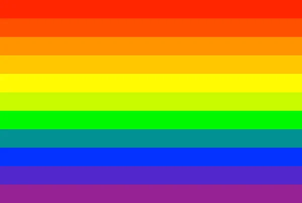 RVB, rayures colorées à spectre arc-en-ciel, lignes. Spectre visible L — Image vectorielle