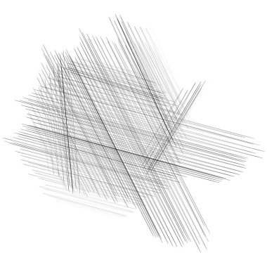 Çizgiler, çizgiler, Geometrik çizgiler effe kesişen rasgele çizgiler