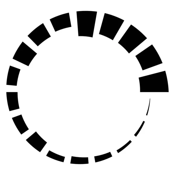 Radierande element. Koncentrisk, Centripetal abstrakt Desi — Stock vektor